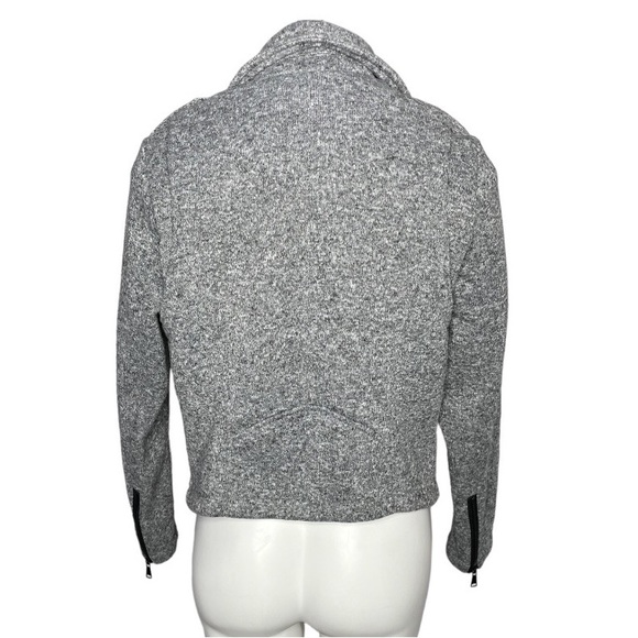 Torrid knit motorcycle jacket vanity size 0 ladies 12 - Picture 7 of 8